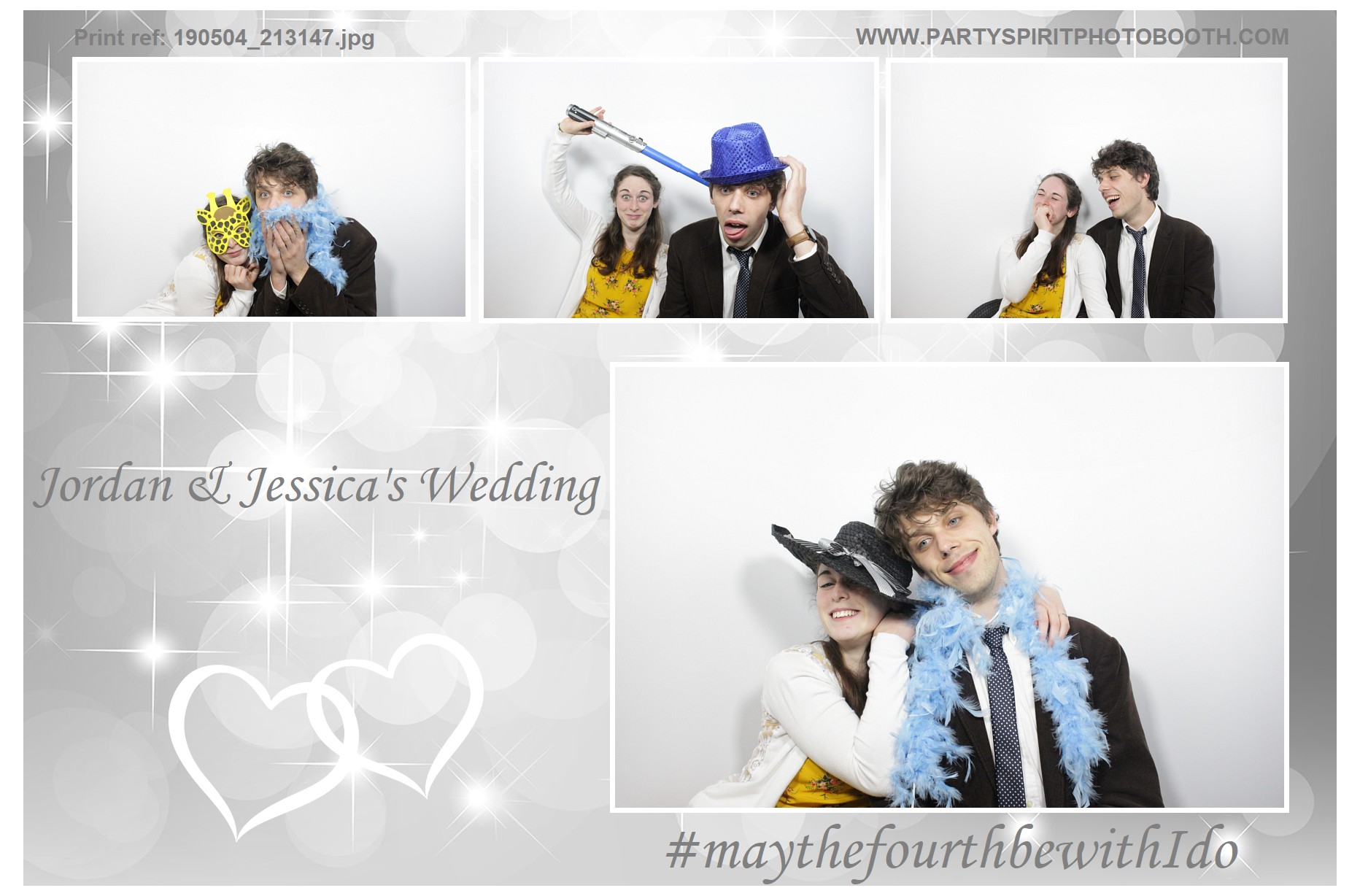 Jordan and Jessica's Wedding | View more photos from the event at gallery.partyspiritphotobooth.com/u/PartySpiritPhotoBooth/Jordan-and-Jessicas-Wedding